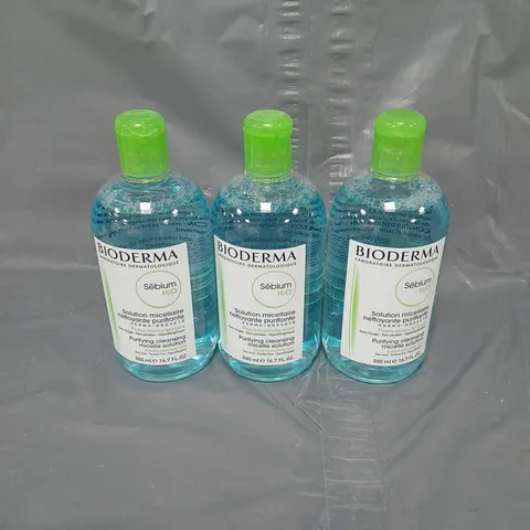 BIODERMA X3 SEBIUM H2O PURIFYING CLEANSING MICELLE SOLUTION 500ML - COLLECTION ONLY