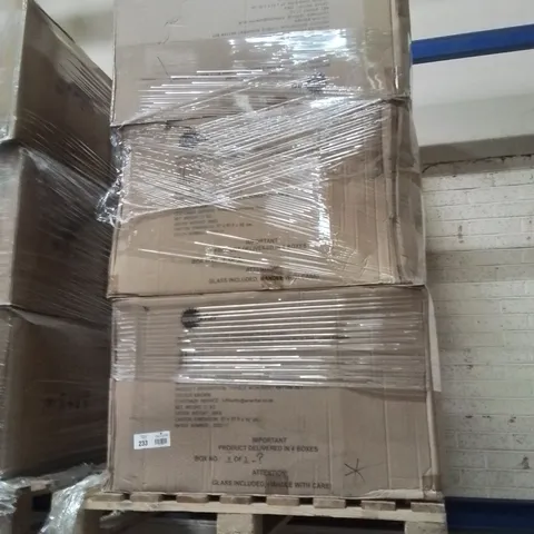 PALLET CONTAINING VARIOUS ASSORTED BOXED INCOMPLETE GARDEN FURNITURE SETS