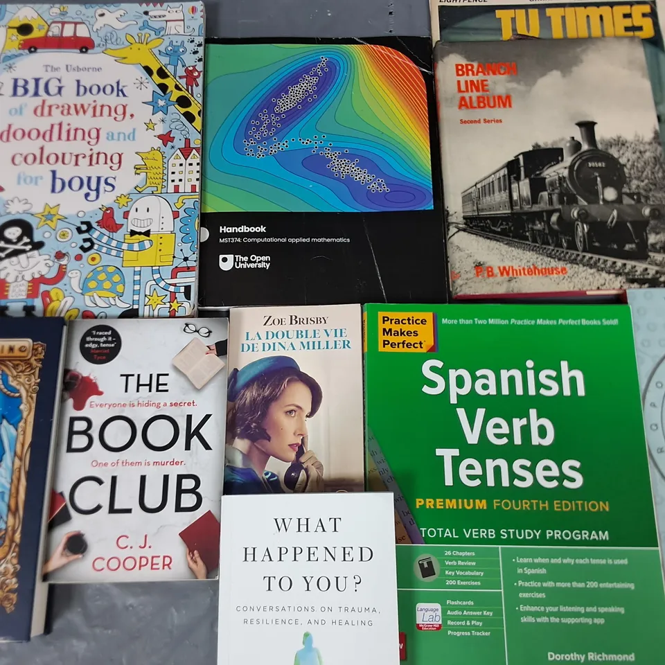 LARGE QUANTITY OF ASSORTED BOOKS TO INCLUDE NOVELS, KIDS AND REFRENCE BOOKS