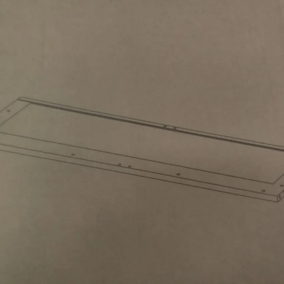 BOXED GOODHOME CARAWAY 100CM INTEGRATED WALL CABINET LIGHT