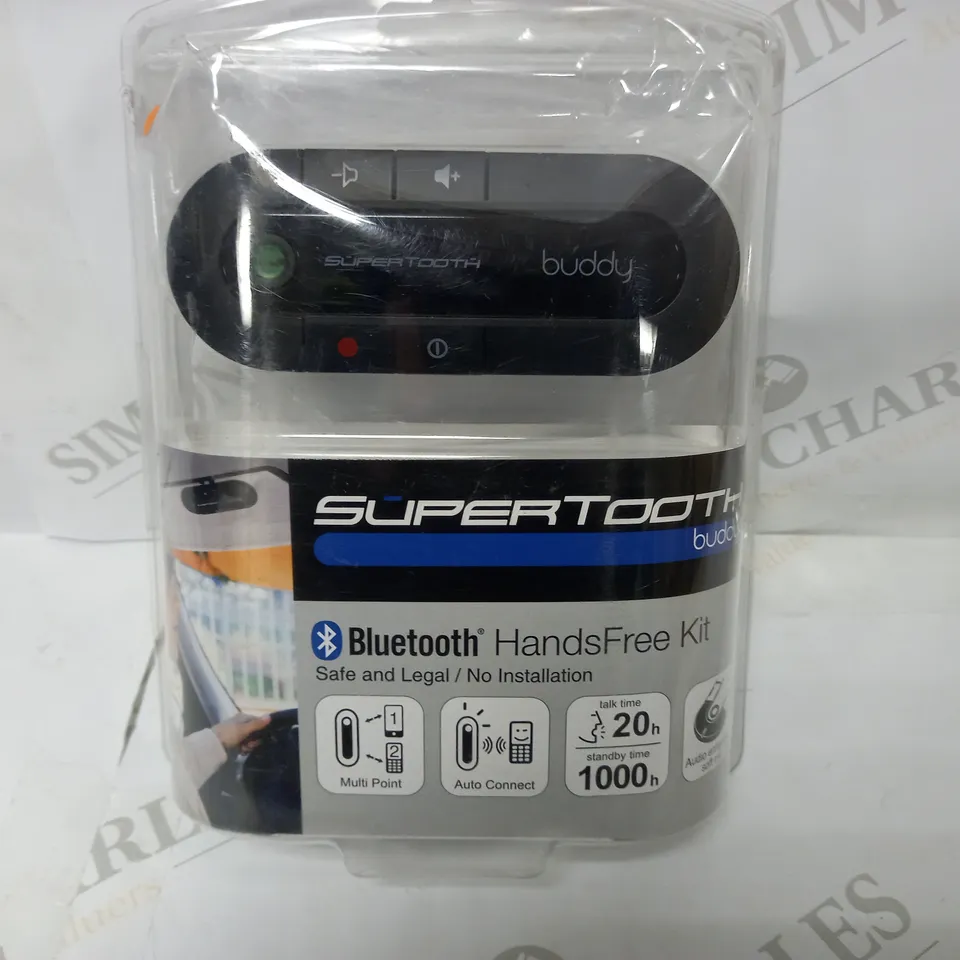 SUPERTOOTH BUDDY BLUETOOTH V2.1 HANDS-FREE VISOR CAR KIT