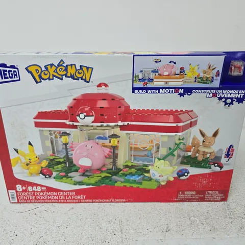 MEGA POKÉMON FOREST POKÉMON CENTER BUILDING SET 