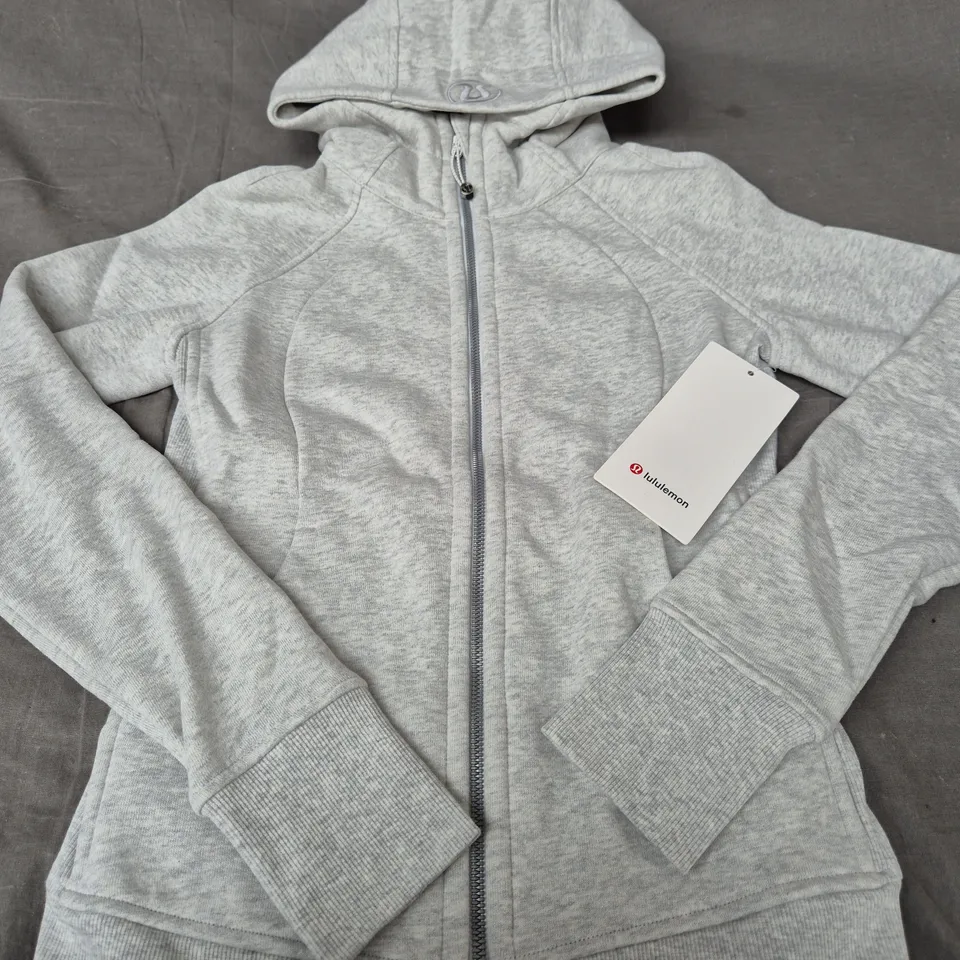 LULULEMON SCUBA FULL ZIP HOODIE - SIZE 4