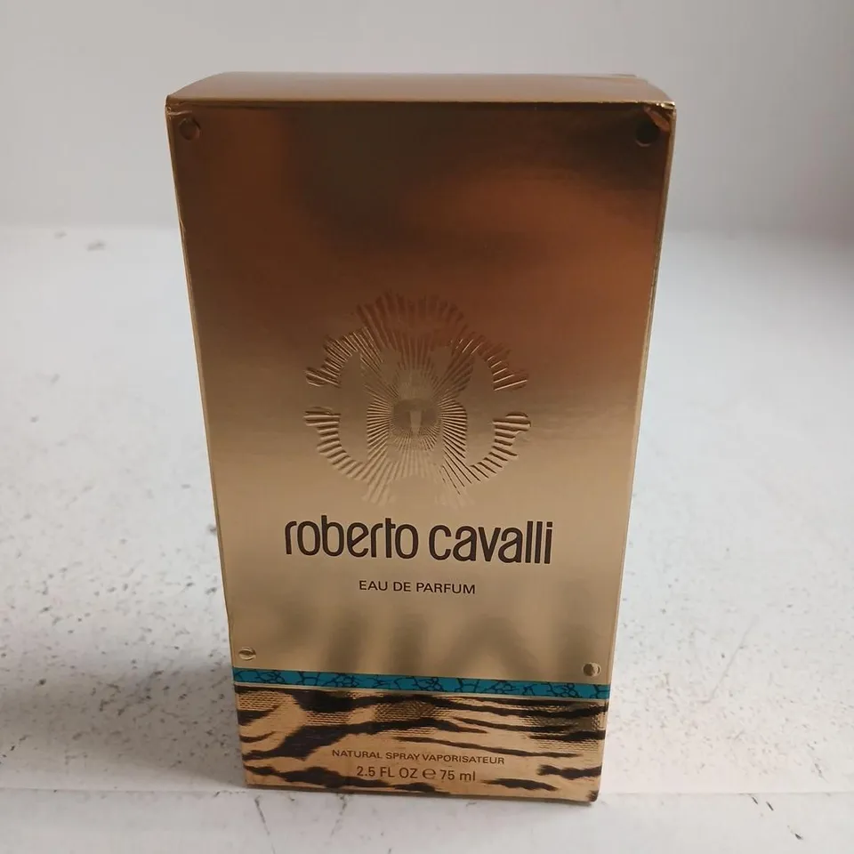 BOXED ROBERTO CAVALLI EAU DE PARFUM 75ML 