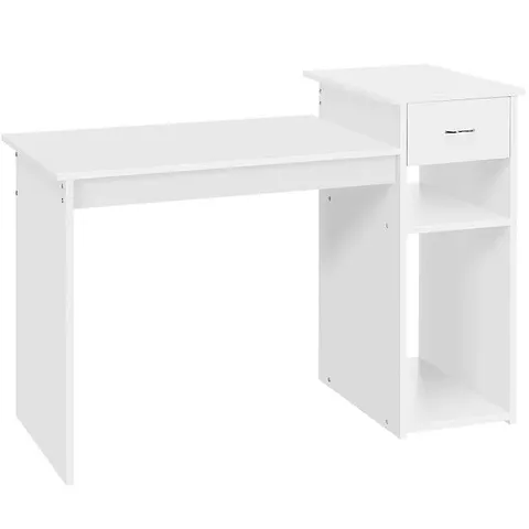 BOXED YAYEETECH COMPUTER DESK - WHITE (1 BOX)