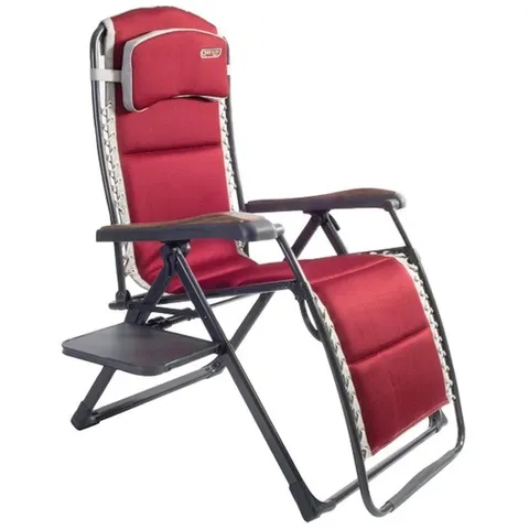 BOXED QUEST BORDEAUX PRO RELAX XL CHAIR WITH SIDE TABLE (F1343)