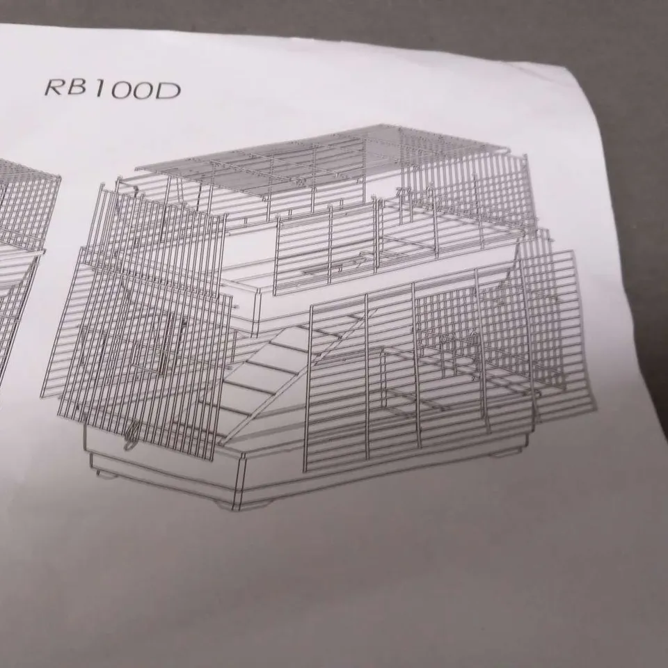 BOXED LITE FRIENDS RB100D PET CAGE