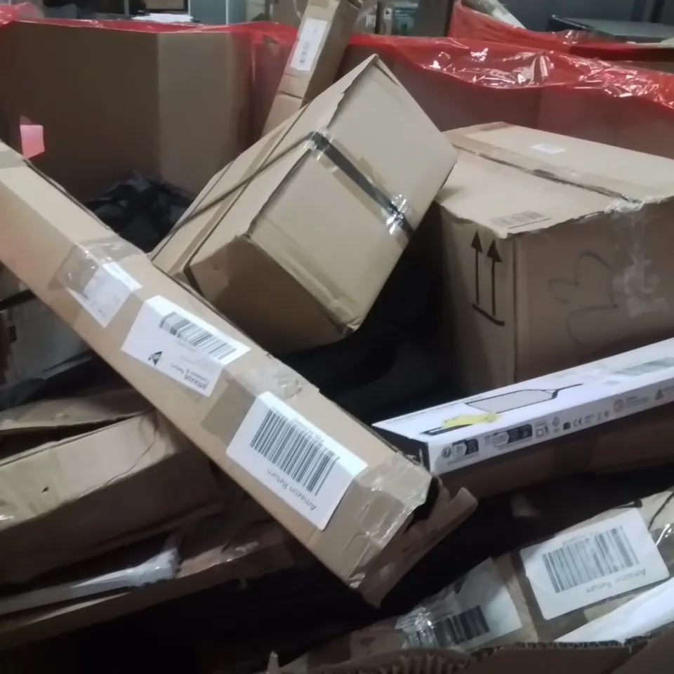PALLET OF ASSORTED HOUSEHOLD GOODS AND PRODUCTS TO INCLUDE;PARASOL BASE,AIR COOLER,FLY SWATTER