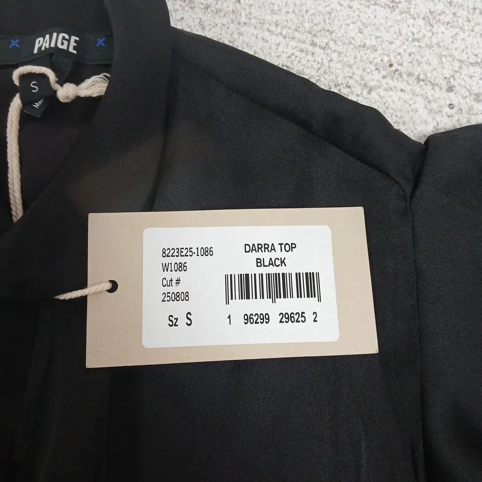 PAIGE DARRA TOP – BLACK, SIZE S