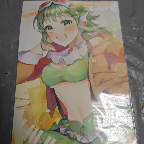 GUMI from Megpoid – Pair of anime art prints