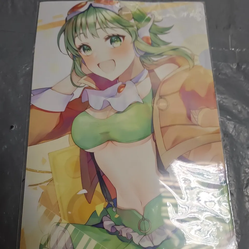 GUMI from Megpoid – Pair of anime art prints