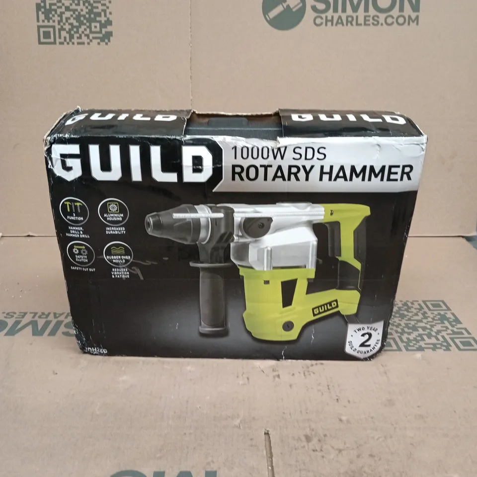 GUILD 1000W SDS ROTARY HAMMER DRILL 