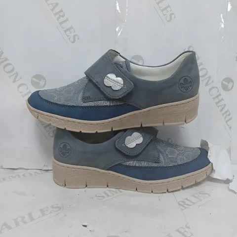 BOXED RIEKER ANTISTRESS VELCRO SHOES SIZE 6
