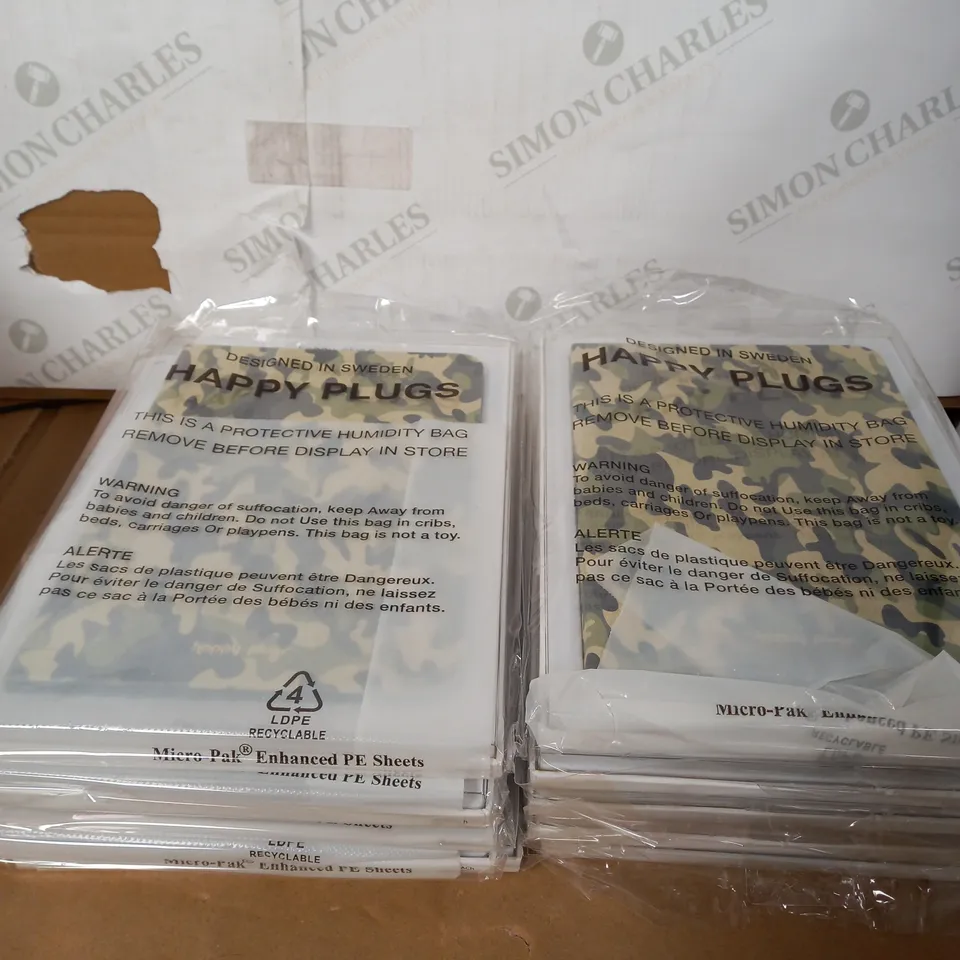 LOT OF 10 HAPPY PLUGS IPAD AIR BOOK CASES - CAMO