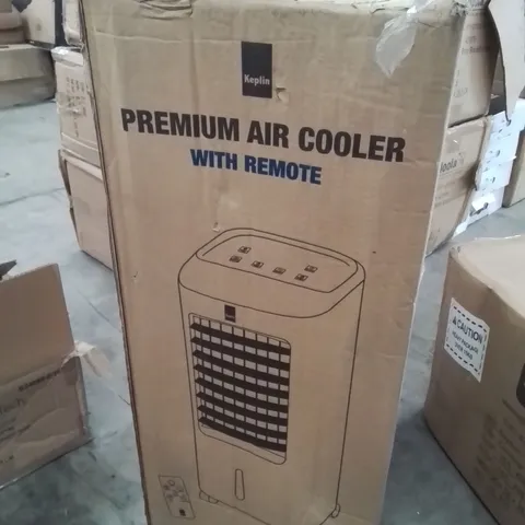 BOXED PREMIUM AIR COOLER WITH REMOTE -WHITE-