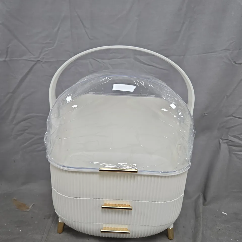 SHEONLY COSMETIC ORGANISER – WHITE 