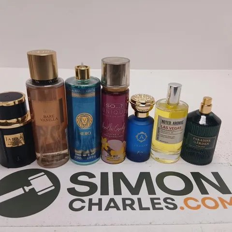 APPROXIMATELY 10 ASSORTED UNBOXED FRAGRANCES