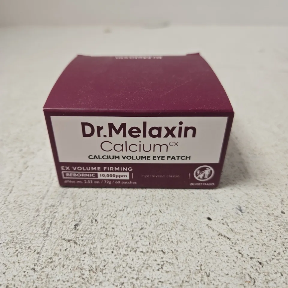 DR.MELAXIN CALCIUM VOLUME EYE PATCH – 60 PATCHES