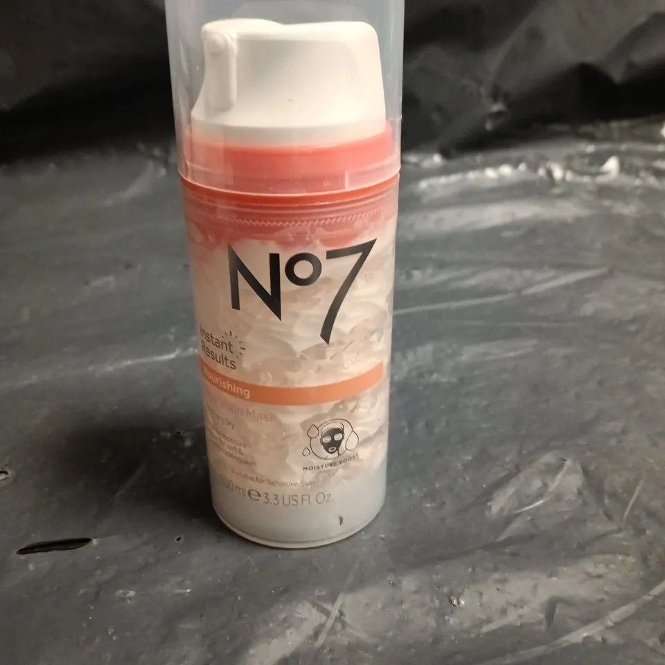 NO7 NOURISHING HYDRATION MASK - MOISTURE BOOST, 100 ML 