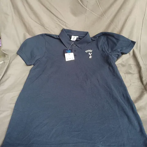 TOTTENHAM HOTSPUR POLO SHIRT IN NAVY SIZE S