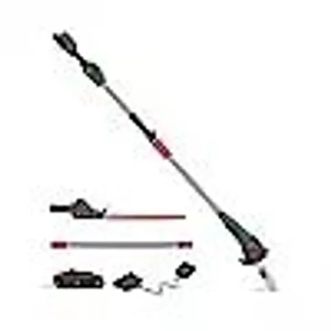 WEBB ECO 20V 20CM PRUNER & 50CM HEDGE TRIMMER 2AH BATTERY & CHARGER