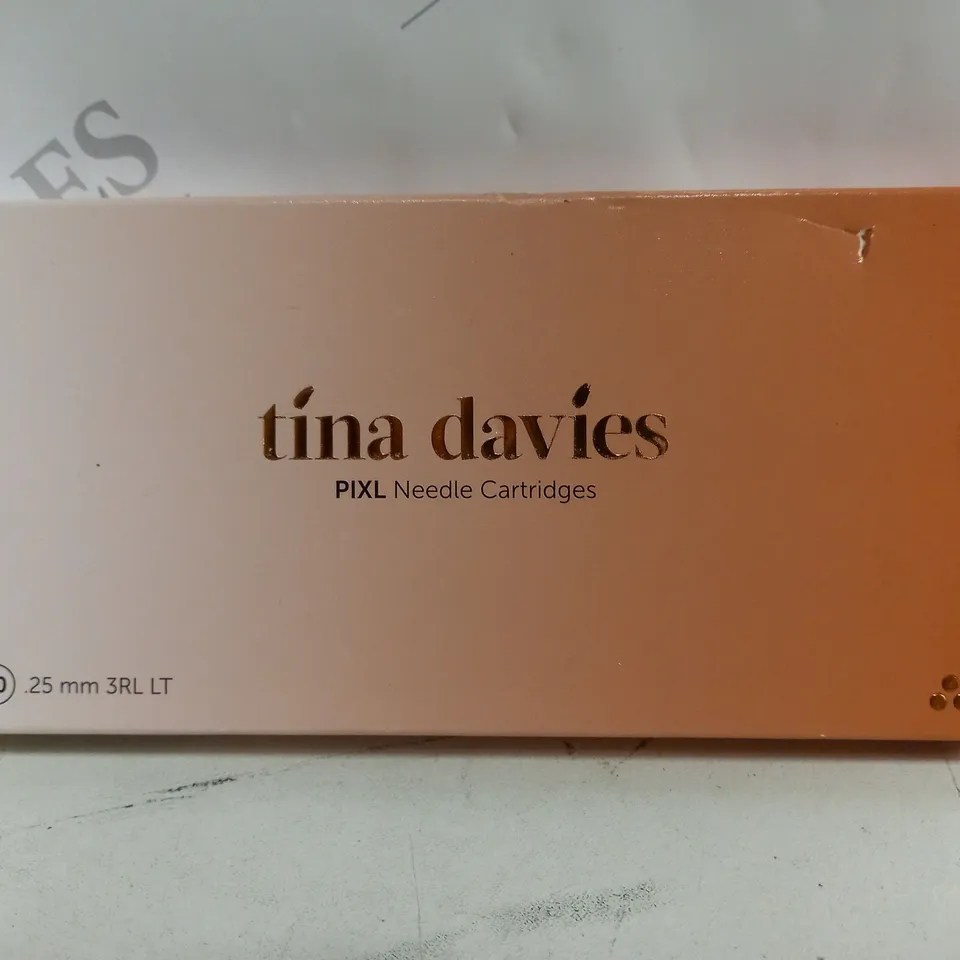 BOXED TINA DAVIES PIXL NEEDLE CARTRIDGES 0.25MM 3-ROUND LINER LONG TAPER