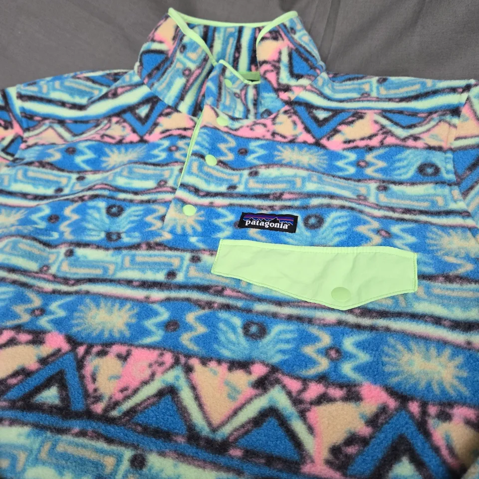 PATAGONIA FLEECED TOP SIZE L