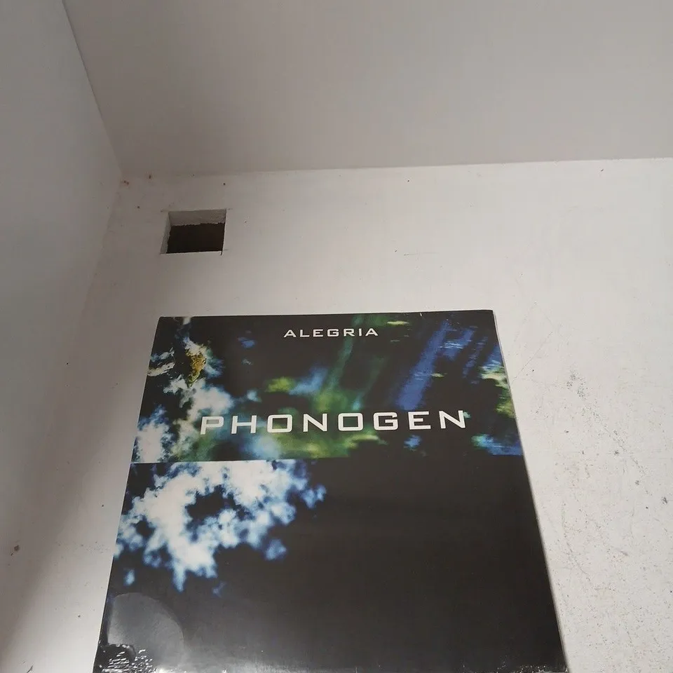 ALEGRIA – PHONOGEN (VINYL LP, SLUSH RECORDS)