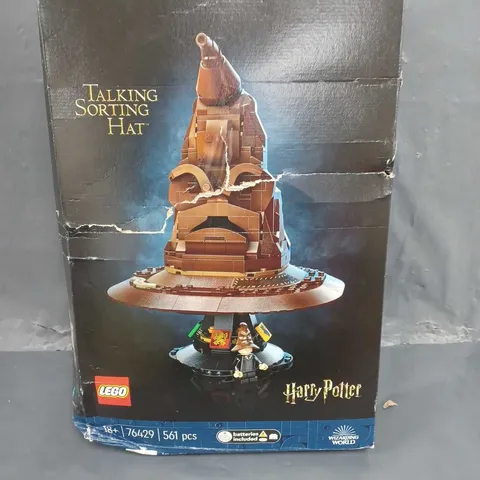 BOXED LEGO HARRY POTTER TALKING SORTING HAT - 76429