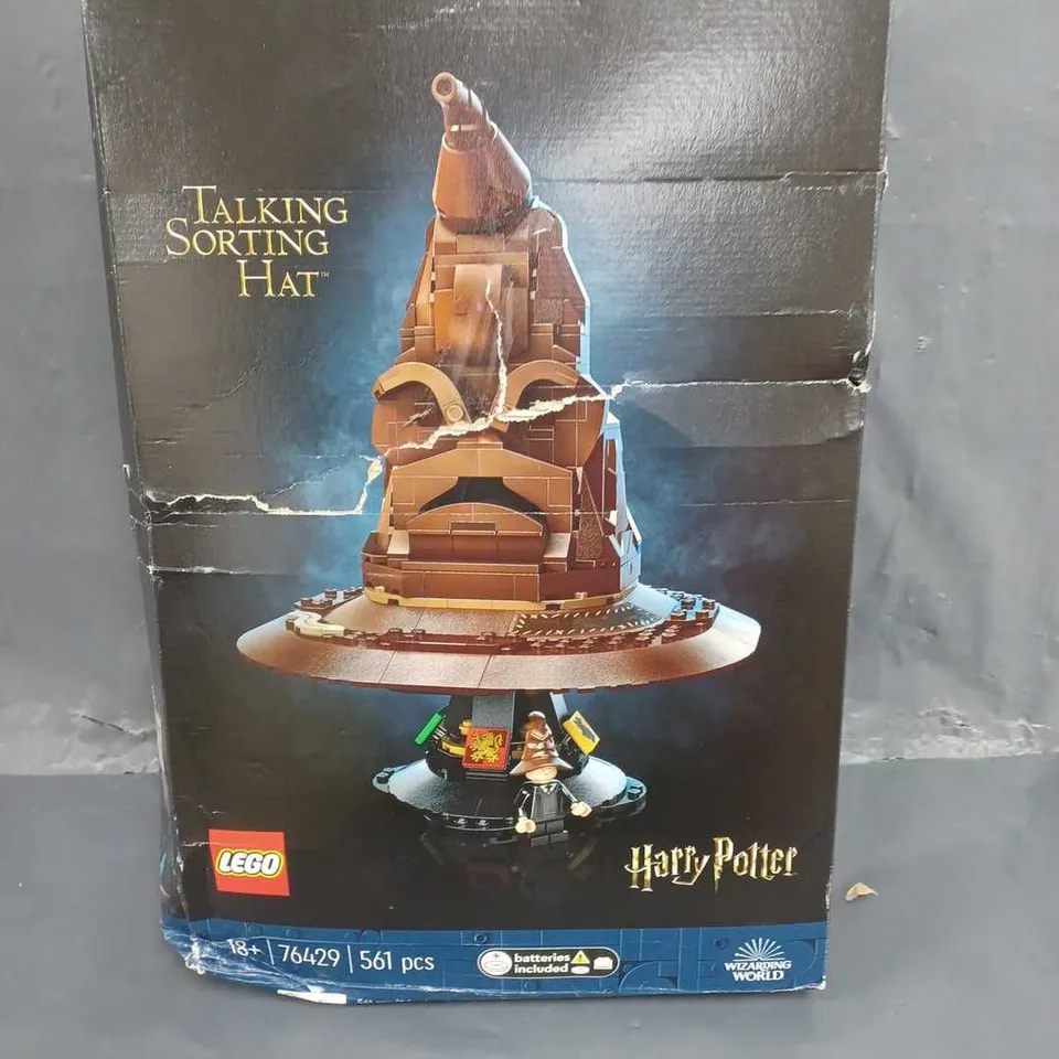 BOXED LEGO HARRY POTTER TALKING SORTING HAT - 76429 RRP £89.99