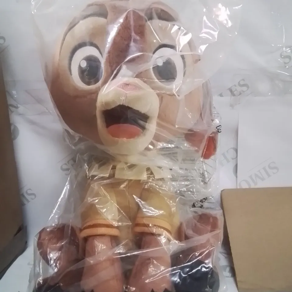 BOXED VALENTINO DISNEY PLUSH APPROXIMATELY 8