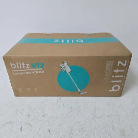 BOXED BLITZ V12 CORDLESS VACUUM CLEANER