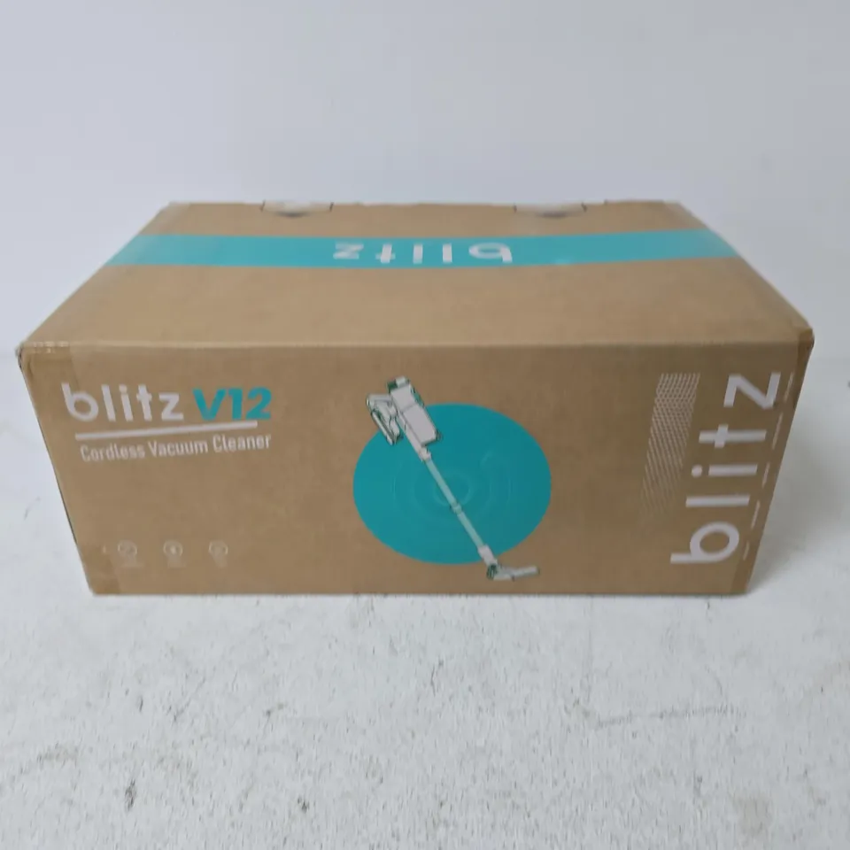 BOXED BLITZ V12 CORDLESS VACUUM CLEANER
