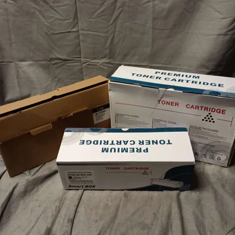 BOX OF APPROXIMATELY 10 ASSORTED TONER PRODUCTS