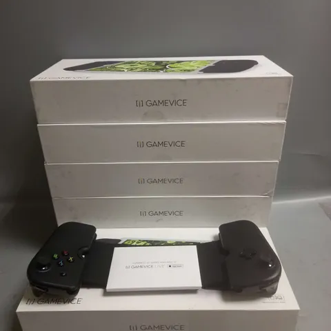 LOT OF 6 BOXED GAMEVICE GV150 CONTROLLERS FOR IPAD