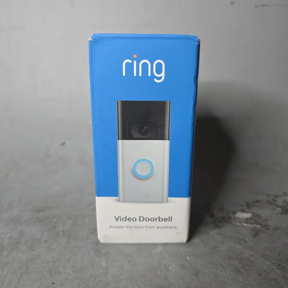 SEALED RING VIDEO DOORBELL 