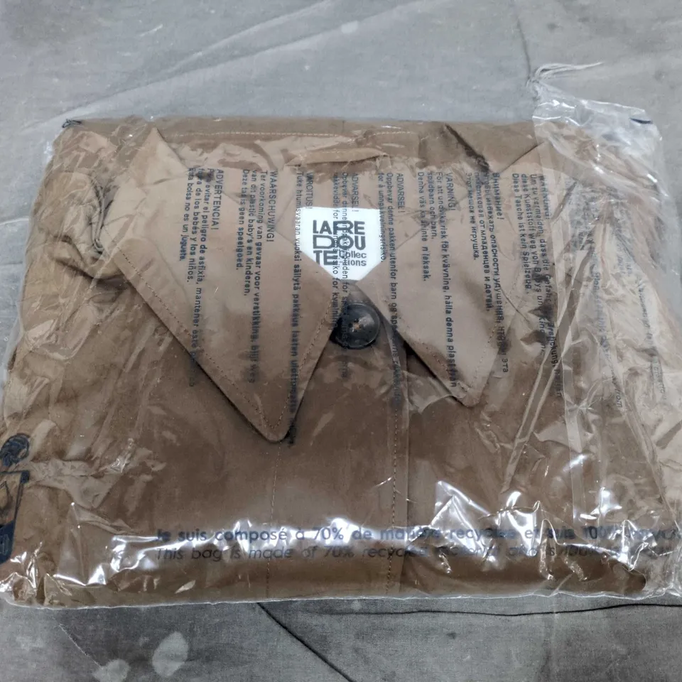 BAGGED LAREDOUTE TRENCH IN BROWN - XXL