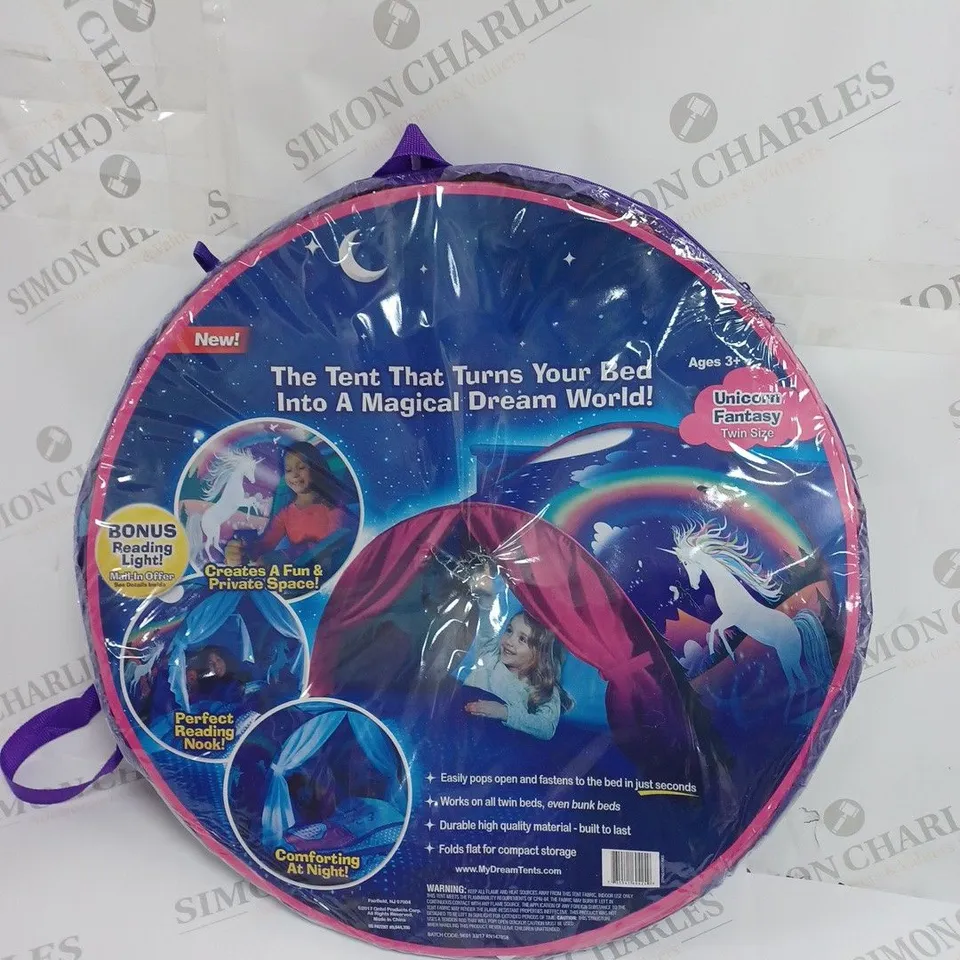 UNICORN FANTASY TWIN SIZE TENT 