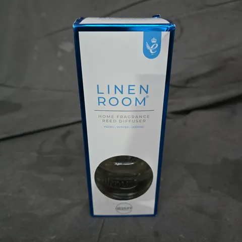 BOXED LINEN ROOM HOME FRAGRANCE REED DIFFUSER – PEONY, VETIVER & JASMINE