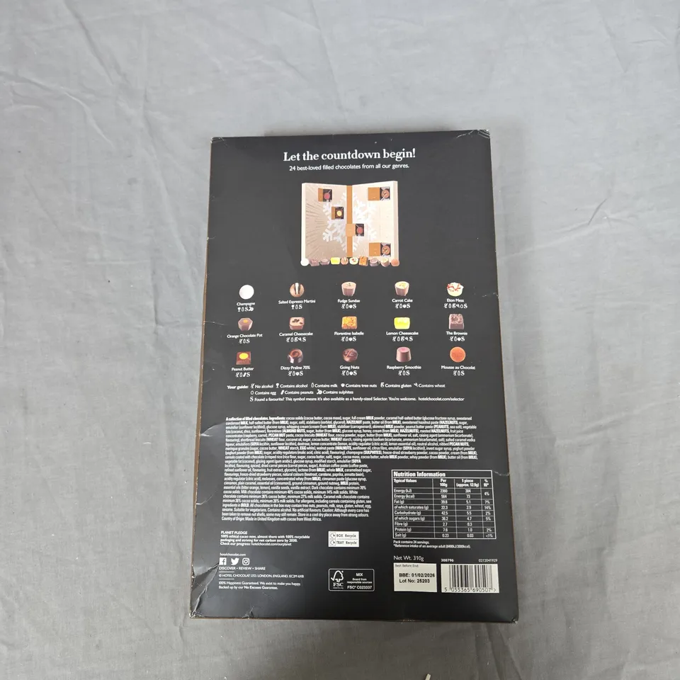 HOTEL CHOCOLAT THE EVERYTHING ADVENT CALENDAR – 310G