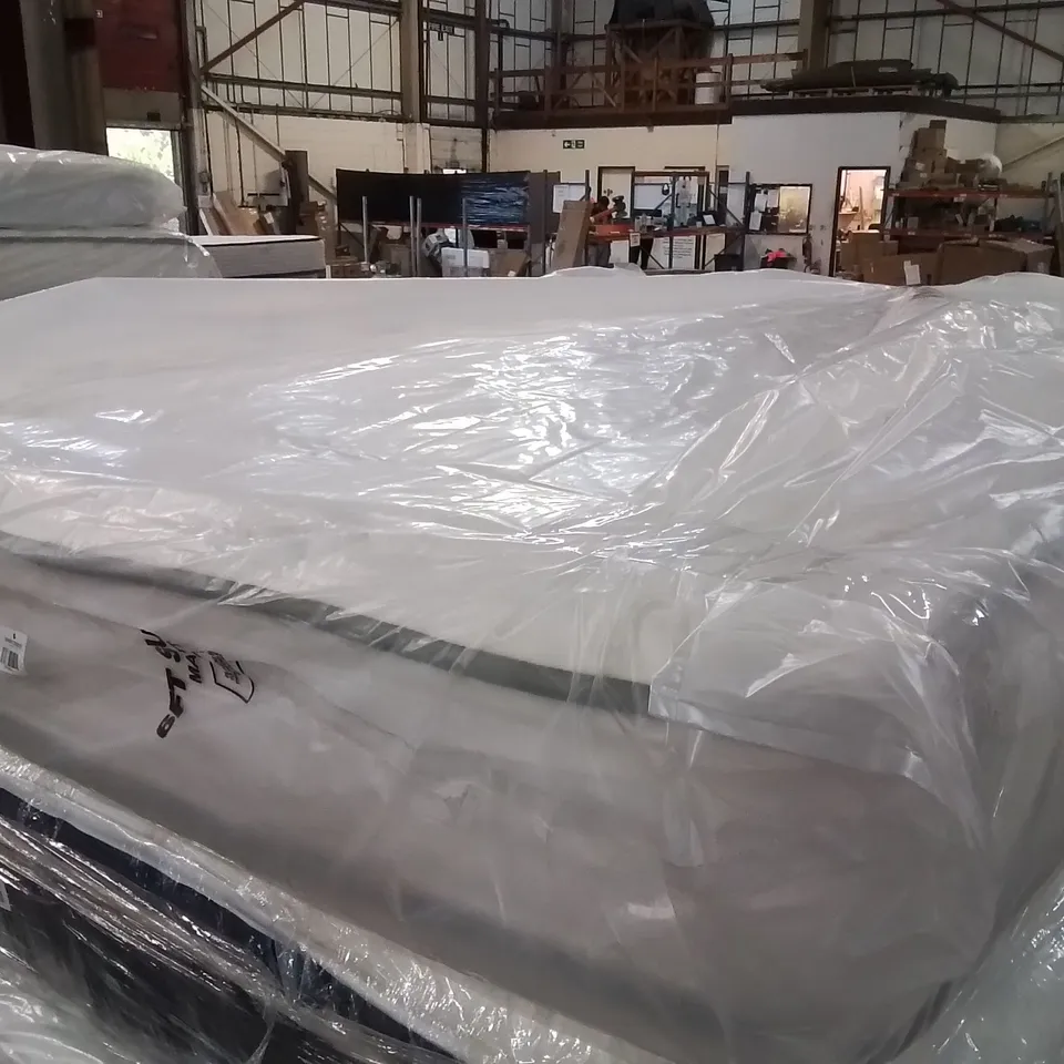 QUALITY BAGGED NOVILLA 25CM ORTHO MEMORY FOAM POCKET SPRUNG 135CM DOUBLE MATTRESS