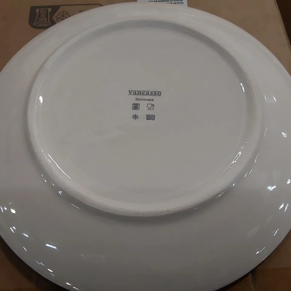 BOXED SET OF 6 VANCASSO DINNER PLATES (1 BOX)