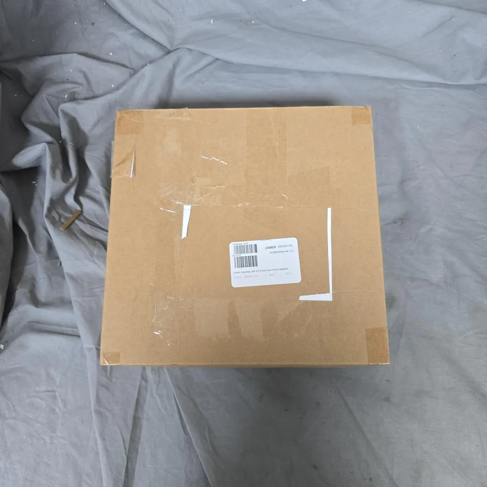 COOK'S ESSENTIALS SET OF 3 FRESH SAVE FOOD CONTAINERS