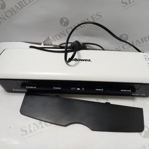 FELLOWES SOLA A4 LAMINATOR MACHINE