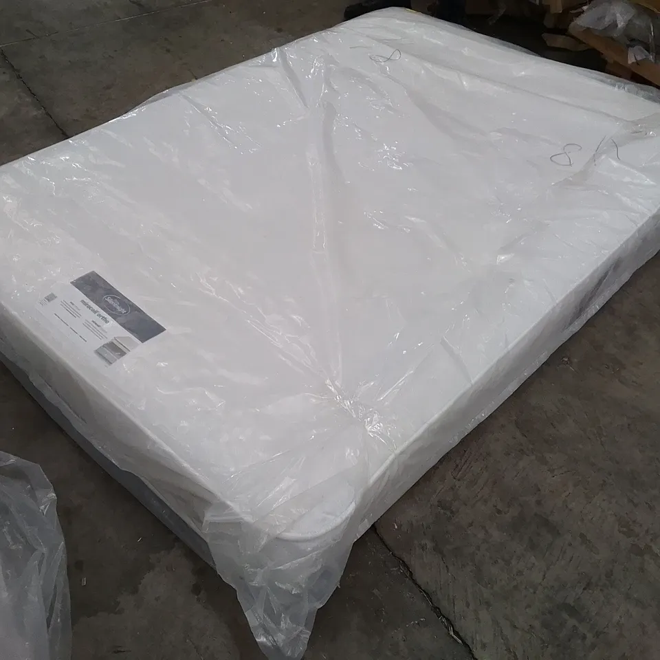 QUALITY BAGGED SILENTNIGHT MIRACOIL ORTHO DOUBLE 4'6" MATTRESS