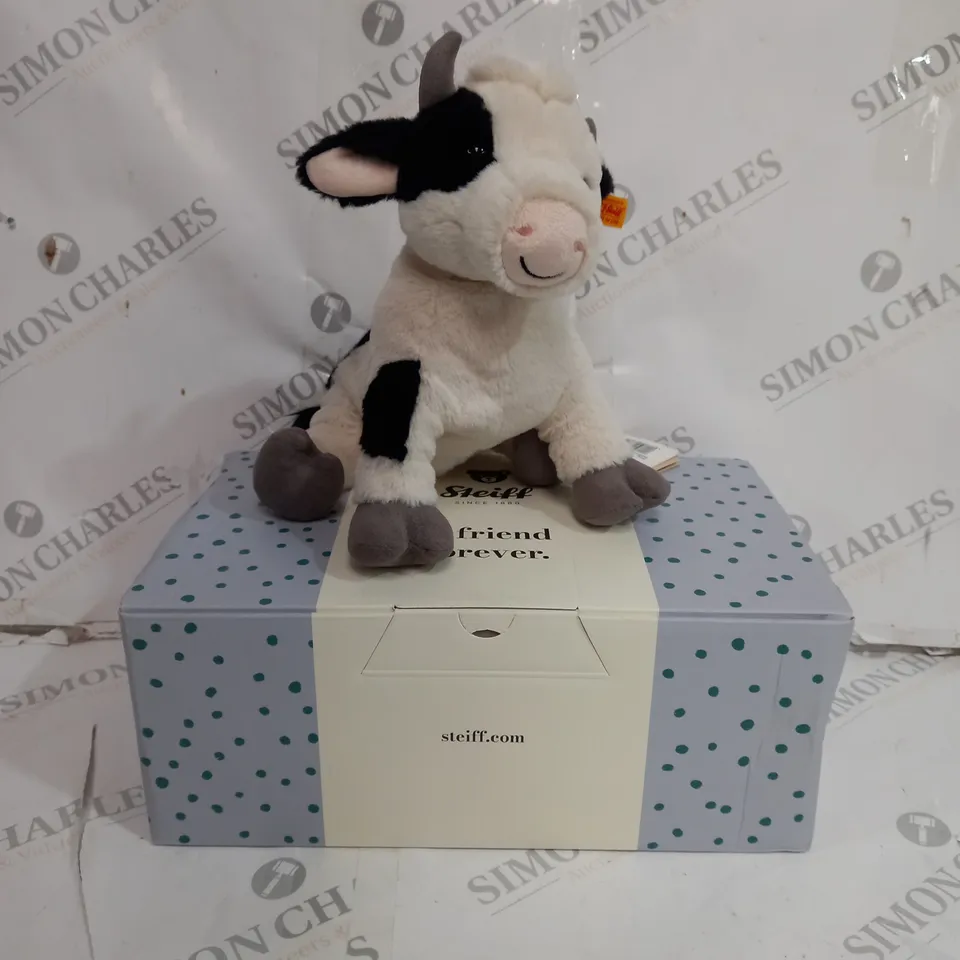 BOXED STEIFF FRIENDS COW TEDDY 