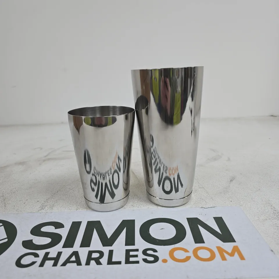 6 X SET OF 2 TINS/CANS: 18OZ MESCLAR TIN + 28OZ BOSTON CAN