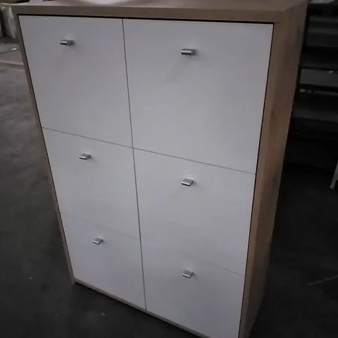 FILIPPONE HIGHBOARD - ARTISAN OAK/WHITE