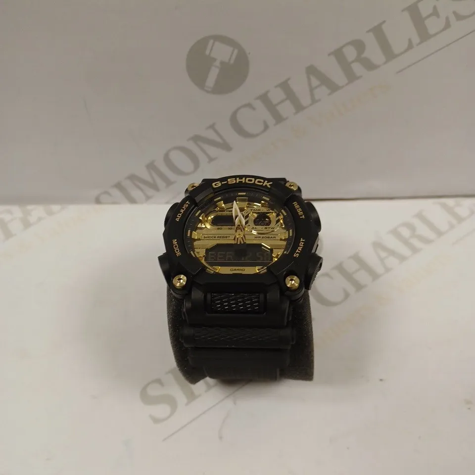 G-SHOCK CASIO SHOCK RESISTANT MEN'S ANALOGUE DIGITAL WATCH BLACK