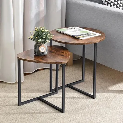 BOXED TELLO CROSS LEGS NEST OF TABLES (1 BOX) 